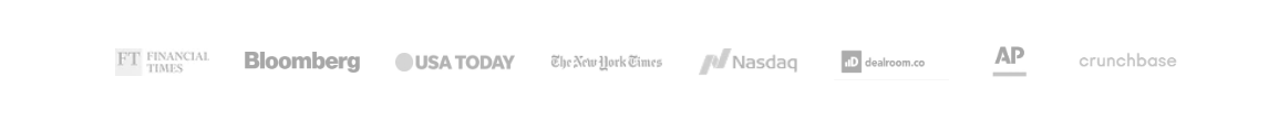 Featured in Financial Times, Bloomberg, USA Today, The New York Times, Nasdaq, dealroom.co, AP, Crunchbase